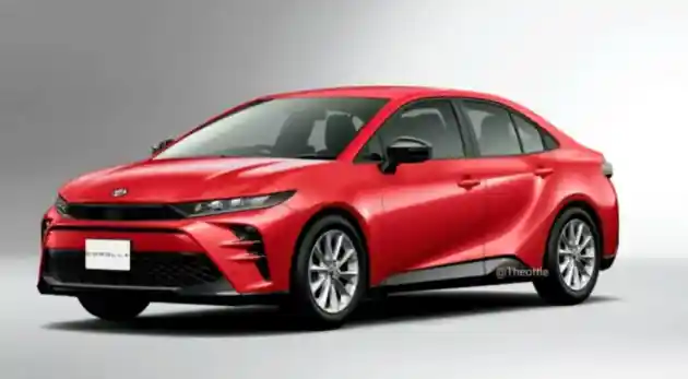 Foto - Begini Wujud Toyota Corolla Generasi Terbaru?