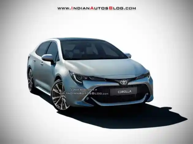 Foto - Toyota Corolla Altis Model Baru Ancang-ancang Meluncur