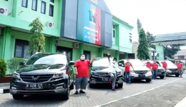 Foto - Aksi Nyata Komunitas Baru Wuling di Tengah Pandemi