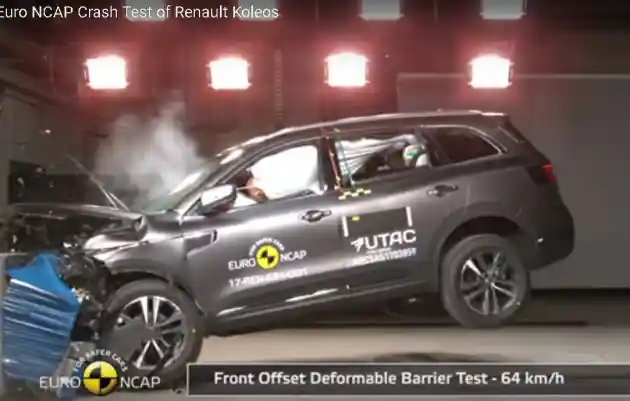 Foto - VIDEO: Crash Test Renault Koleos 2017 (Euro NCAP)