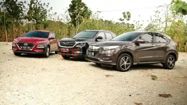 Foto - Mencicipi Performa HR-V VS Kona VS Almaz di Tol Cipularang