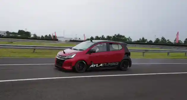 Foto - Kenapa Daihatsu Lebih Pilih Modif Ayla Turbo Ketimbang Kembangkan Hybrid?