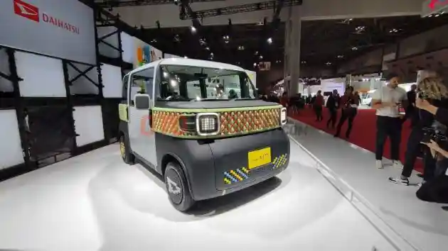 Foto - Mobil Konsep EV Daihatsu, Ramah Lingkungan dan Bisa Didaur Ulang