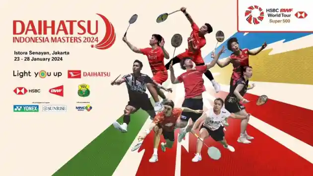 Foto - Daihatsu Kolaborasi Dengan PBSI Gelar Indonesia Masters 2024