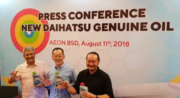 Foto - Daihatsu Rilis Oli Resmi Harga Ekonomis, RP 80 Ribu Saja