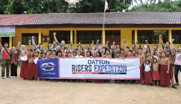Foto - Perjalanan Inspiratif Datsun Risers Expedition Kalimantan Di SDN Loklahung