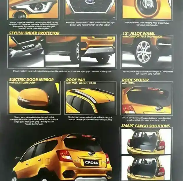 Foto - Brosur Datsun Cross Bocor! Ini Dia Penampakannya