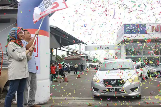 Foto - Datsun Lanjutkan Uji Ketangguhan GO dan GO+ Panca Dalam DRE 2017