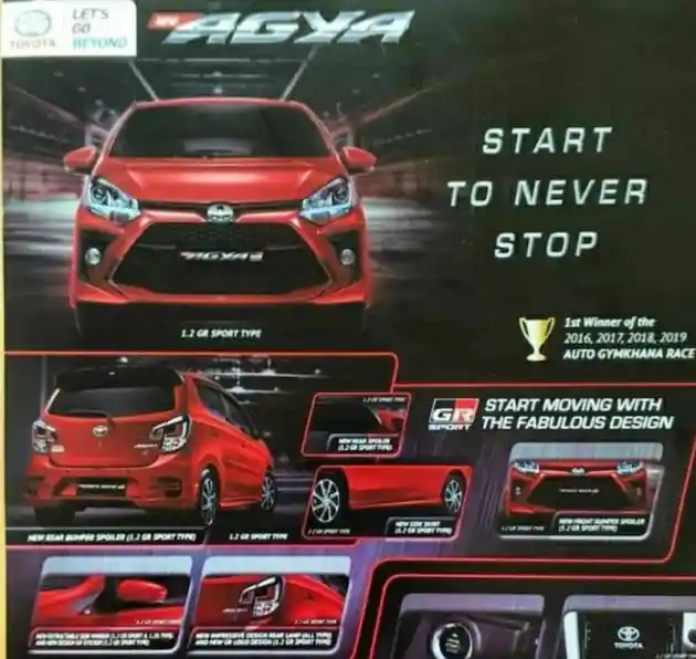 Foto - Setelah Veloz Gazoo Racing Dijual di Indonesia, Agya GR Menyusul