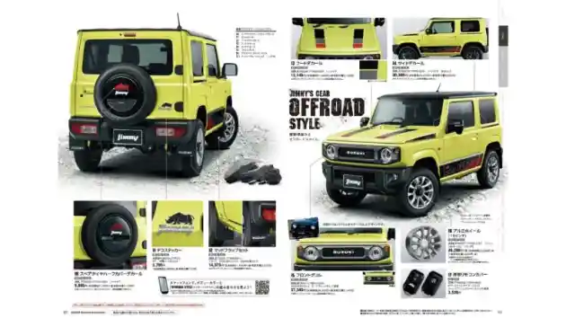 Foto - Suzuki Jimny Ditawarkan dengan Decal Retro