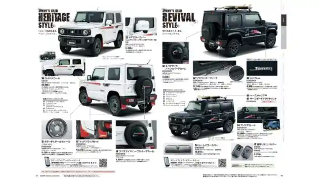 Foto - Suzuki Jimny Ditawarkan dengan Decal Retro