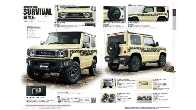 Foto - Suzuki Jimny Ditawarkan dengan Decal Retro