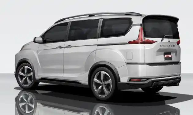 Foto - Mitsubishi Delica Generasi Baru Mirip Xpander? Ini Prediksinya