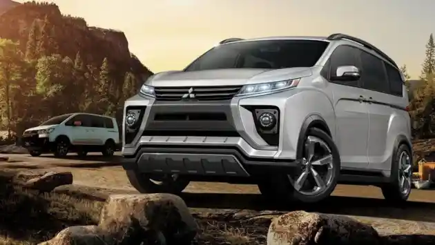 Foto - SPY SHOT: Mitsubishi Delica 2019, Mirip Dengan Xpander!