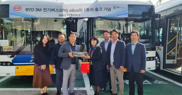 Foto - BYD Invasi Korea Selatan Dengan Bus Listrik eBus9