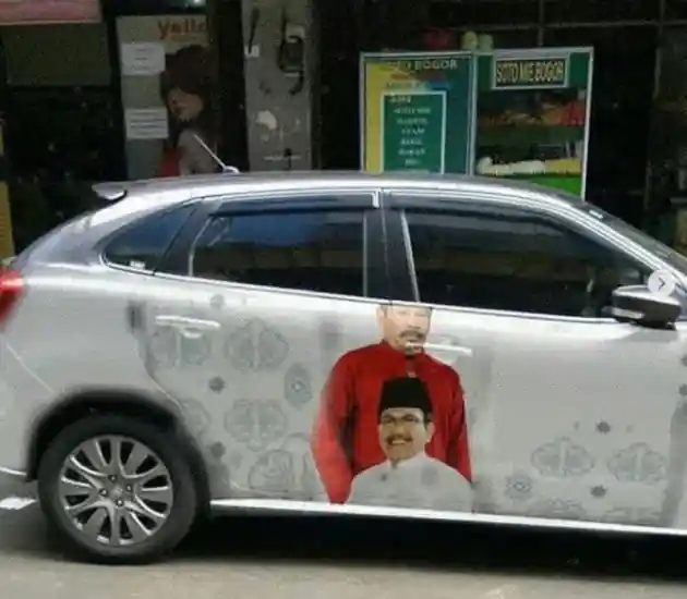 Foto - Capres Nurhadi-Aldo Pakai 4 Mobil Ini Untuk Kampanye