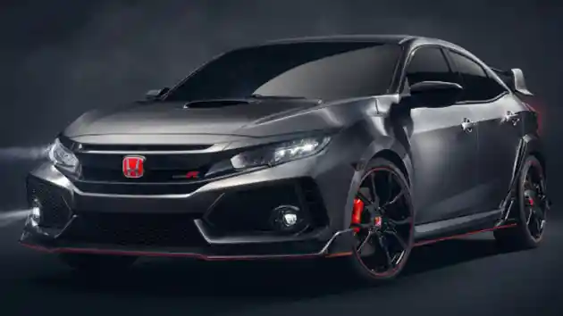 Foto - Begini Sosok Asli Honda Civic Type R 2017