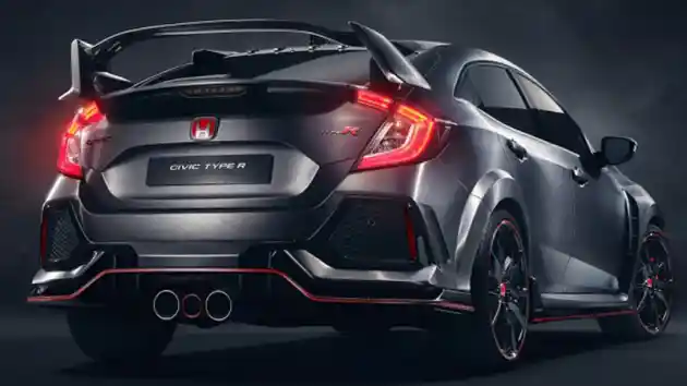 Foto - Begini Sosok Asli Honda Civic Type R 2017