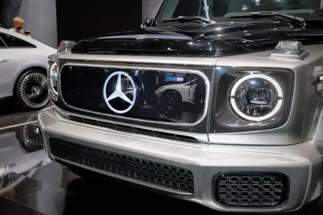 Foto - EQG, G-Class Listrik Dengan Kemampuan Off-road Mumpuni