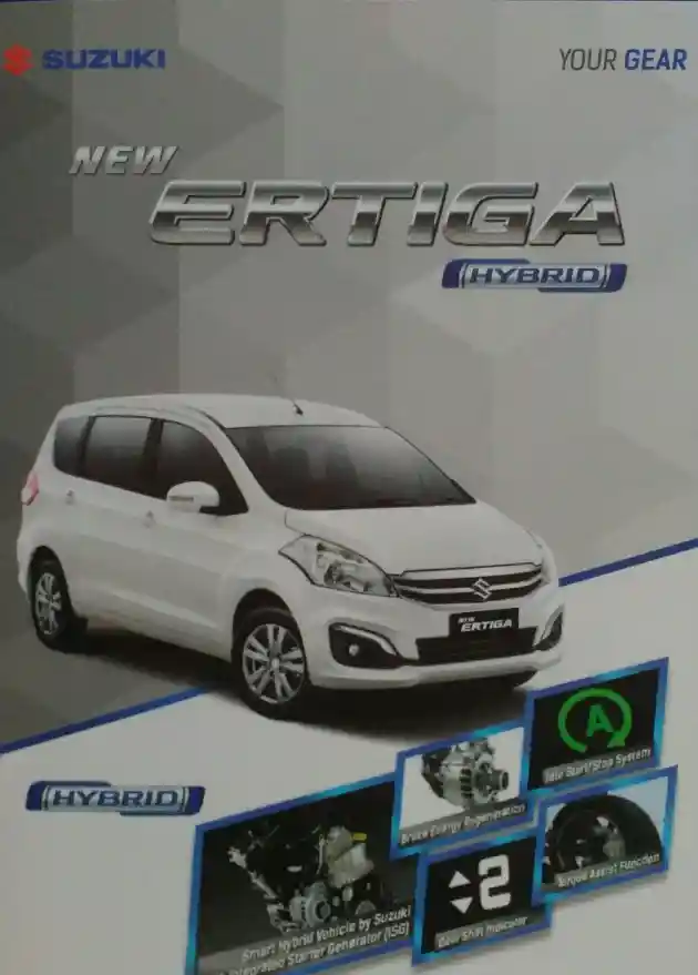 Foto - Brosur Suzuki Ertiga Diesel Bocor Di Sosial Media