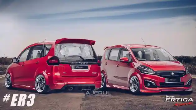 Foto - Proton Ertiga Varian Sporty Direka Oleh Desainer Malaysia