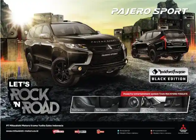 Foto - Cuma Dijual 600 Unit dan Kini Sudah Ludes, Ini Keunggulan Pajero Sport Rockford Black Edition