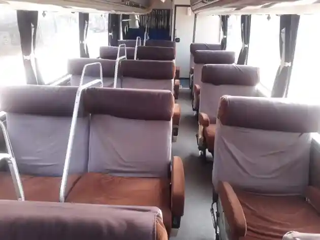 Foto - Begini Seat Social Distancing Ala Bus Raya Supertop