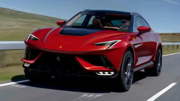 Foto - Ferrari Bakal Jual 40% Mobil Listrik Dari Line Up Dagang Mereka di 2030