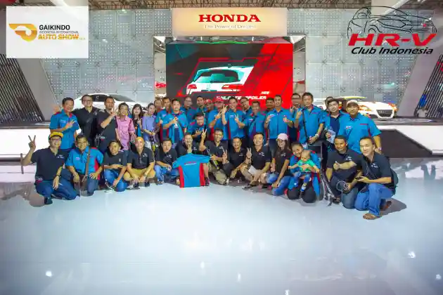 Foto - Honda HR-V Club Indonesia Turut Meriahkan GIIAS 2016