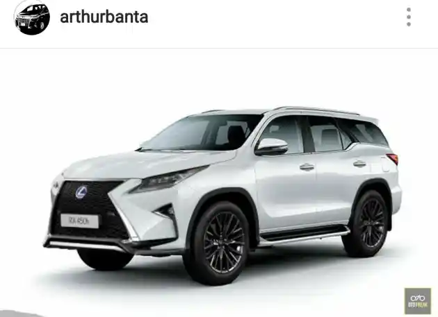 Foto - Begini Jadinya Jika Toyota Fortuner Menjadi Lexus