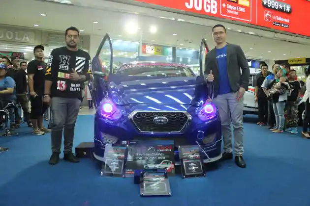 Foto - Inilah Pemenang Lomba Modifikasi Datsun Di Medan