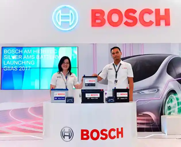 Foto - GIIAS 2017: Bosch Rilis Aki MF Terbaru, Ini Teknologinya