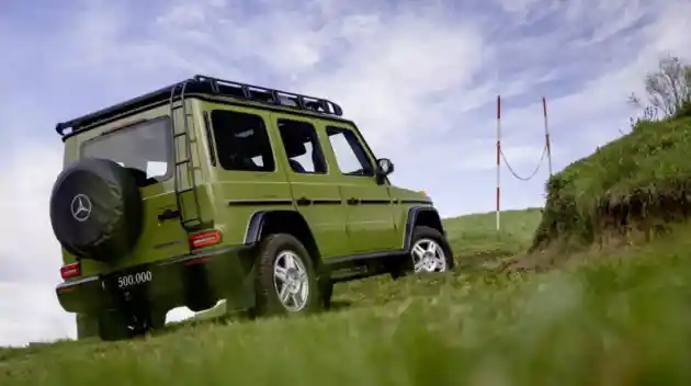 Foto - Rayakan Produksi Ke Setengah Juta, Mercedes- Benz G-Class Dapatkan Sentuhan Retro