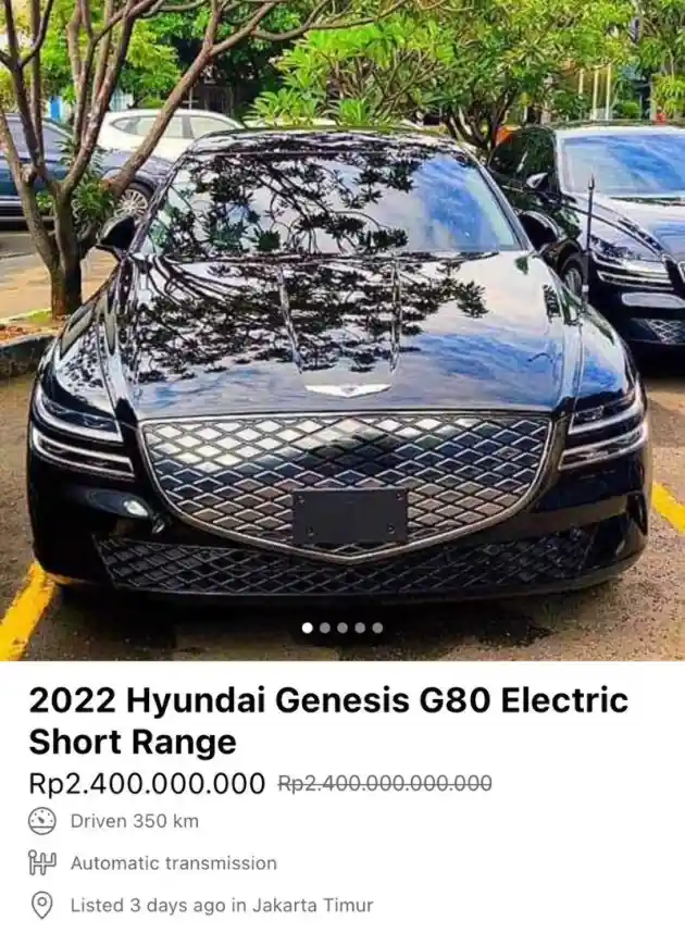 Foto - Diam-Diam Genesis G80 Dijual Rp 2,4 Miliar, Stok Hampir Ludes!