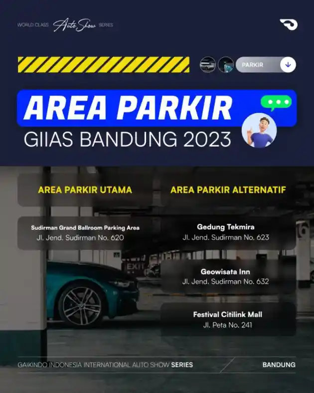 Foto - GIIAS Bandung Beri Kemudahan Untuk Parkir dan Pengunjung Yang Ingin Menggunakan Shuttle Bus