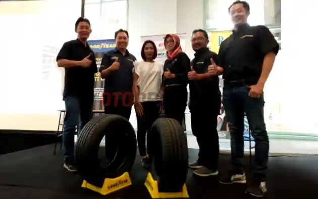 Foto - Goodyear Rilis Ban Baru, Mulai Dari RP 600 Ribuan