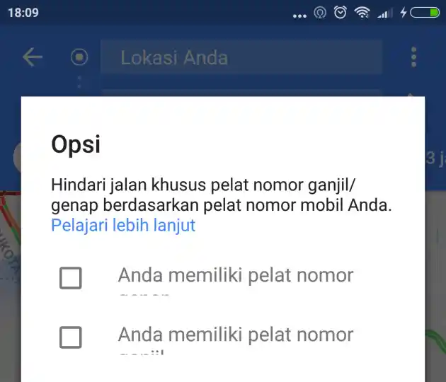 Foto - Asyik, Google Maps Kini Bisa Hindari Kawasan Ganjil-Genap Jakarta