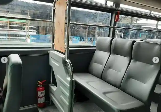 Foto - Bus Non-AC Masih Eksis! Ini Garapan Terbaru Karoseri Tentrem