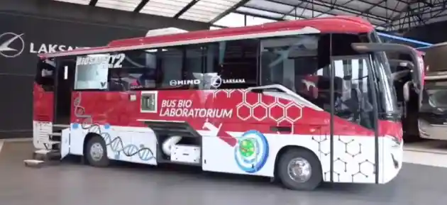 Foto - Virus Corona Hasilkan Kreasi Bio Lab Bus Level 2