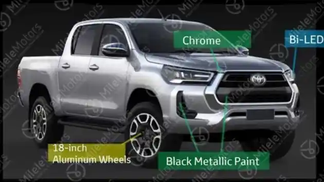 Foto - Wuiih…..Toyota Hilux Punya Mesin Tembus 200 Daya Kuda