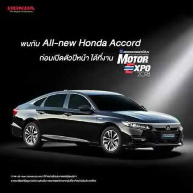 Foto - Honda Accord Generasi Terbaru Siap Debut di ASEAN