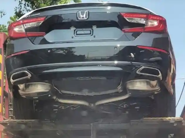 Foto - SPY SHOT: Honda Accord Generasi Terbaru Sudah Ada Di Indonesia