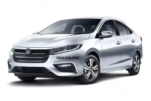 Foto - Honda City Generasi Kelima Dibuat Mirip Honda Civic Saat Ini