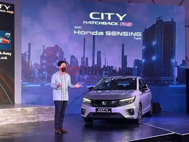 Foto - Honda City Hatchback RS With Honda Sensing Resmi Diluncurkan Rp 362 Juta