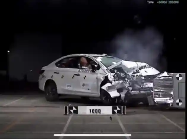 Foto - VIDEO: Crash Test Honda City 2020 (ASEAN NCAP)