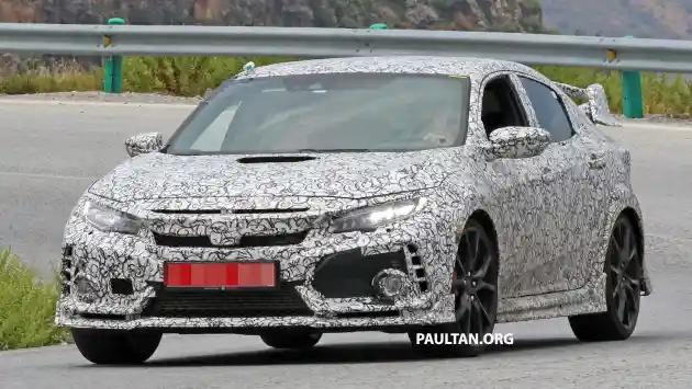 Foto - SPY SHOT: Honda Civic Type R Hatchback 2017