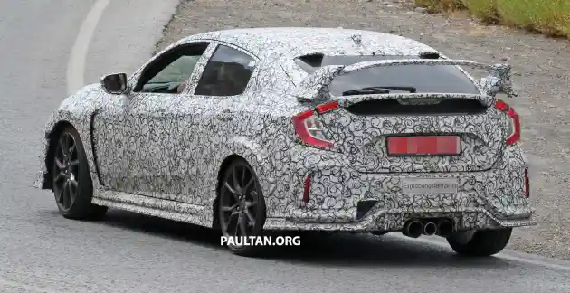 Foto - SPY SHOT: Honda Civic Type R Hatchback 2017