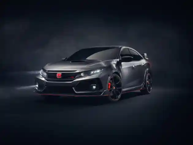 Foto - Keren! Honda Pajang Civic Turbo Spek Balap di SEMA 2016