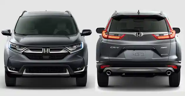 Foto - Honda CR-V 2017 Spek ASEAN Punya Mesin Diesel Dan Transmisi 9 Speed