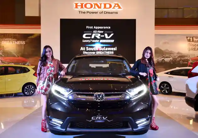 Foto - Honda All New CR-V Mulai Meluncur Di Luar Jawa